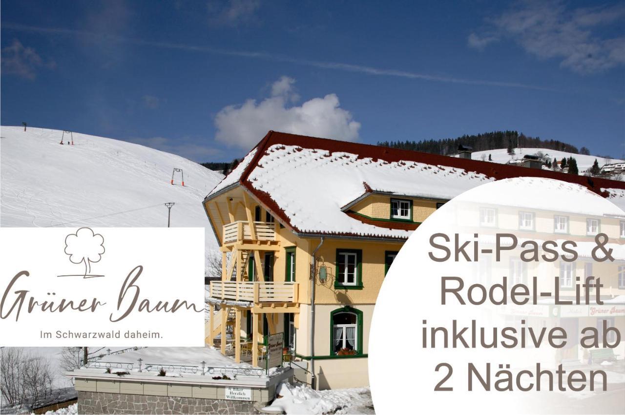 Gruener Baum Naturparkhotel & Schwarzwald-Restaurant Todtnau Bagian luar foto